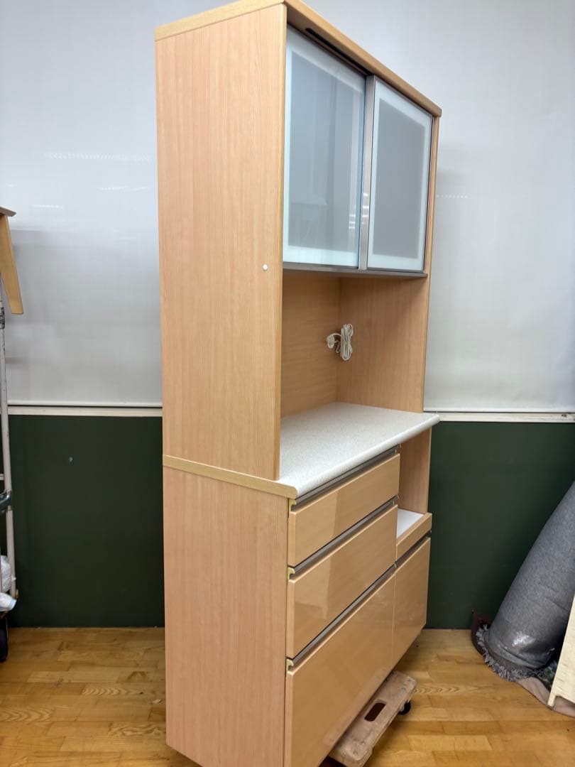 M050 ニトリ レンジボード 幅1005mm 上下分割可能