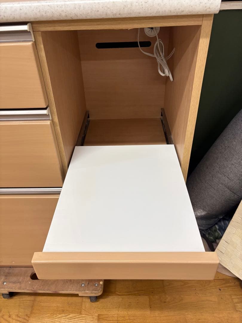 M050 ニトリ レンジボード 幅1005mm 上下分割可能