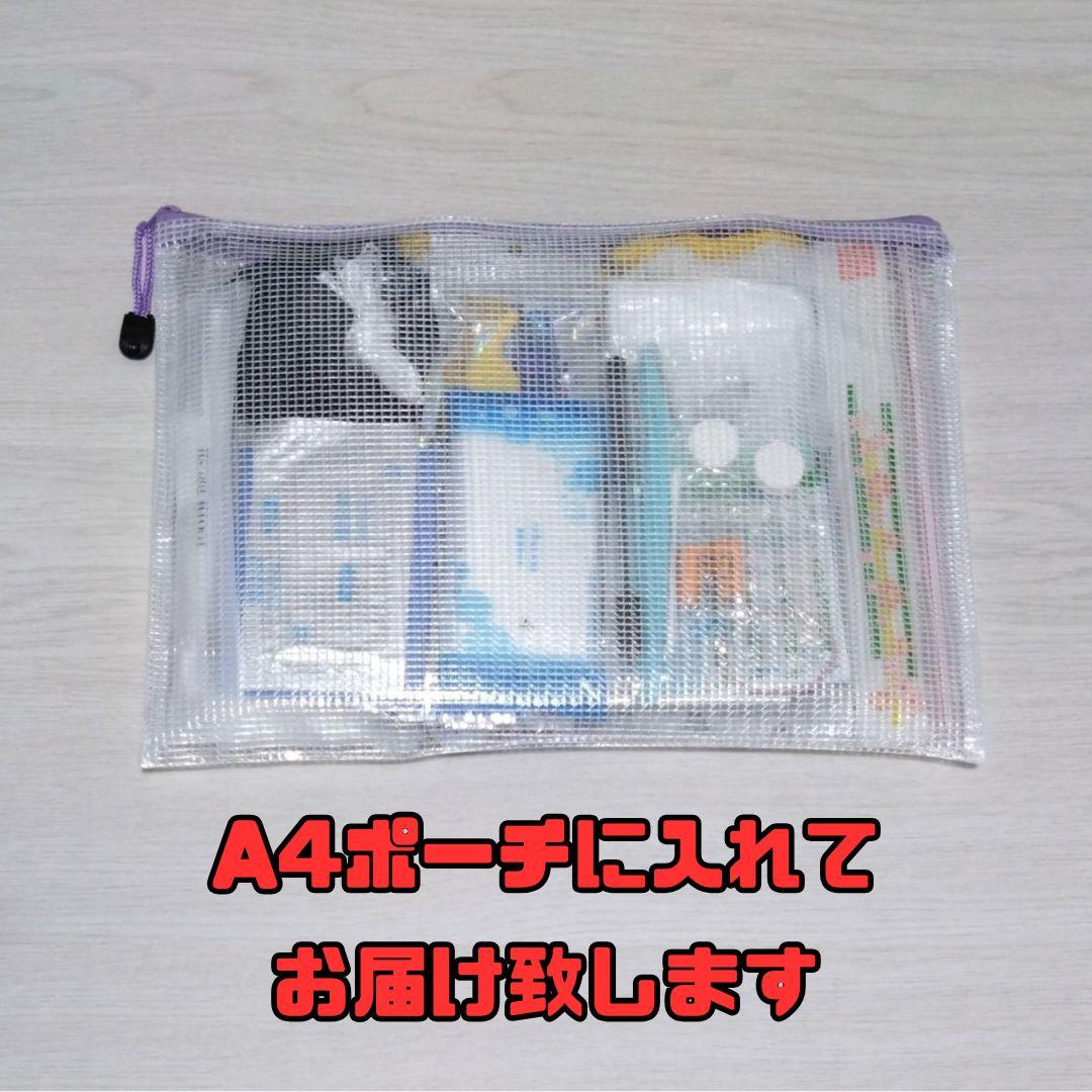 20個セット​【31点】持ち歩ける防災セット A4ポーチ入り 会社・車・学校用