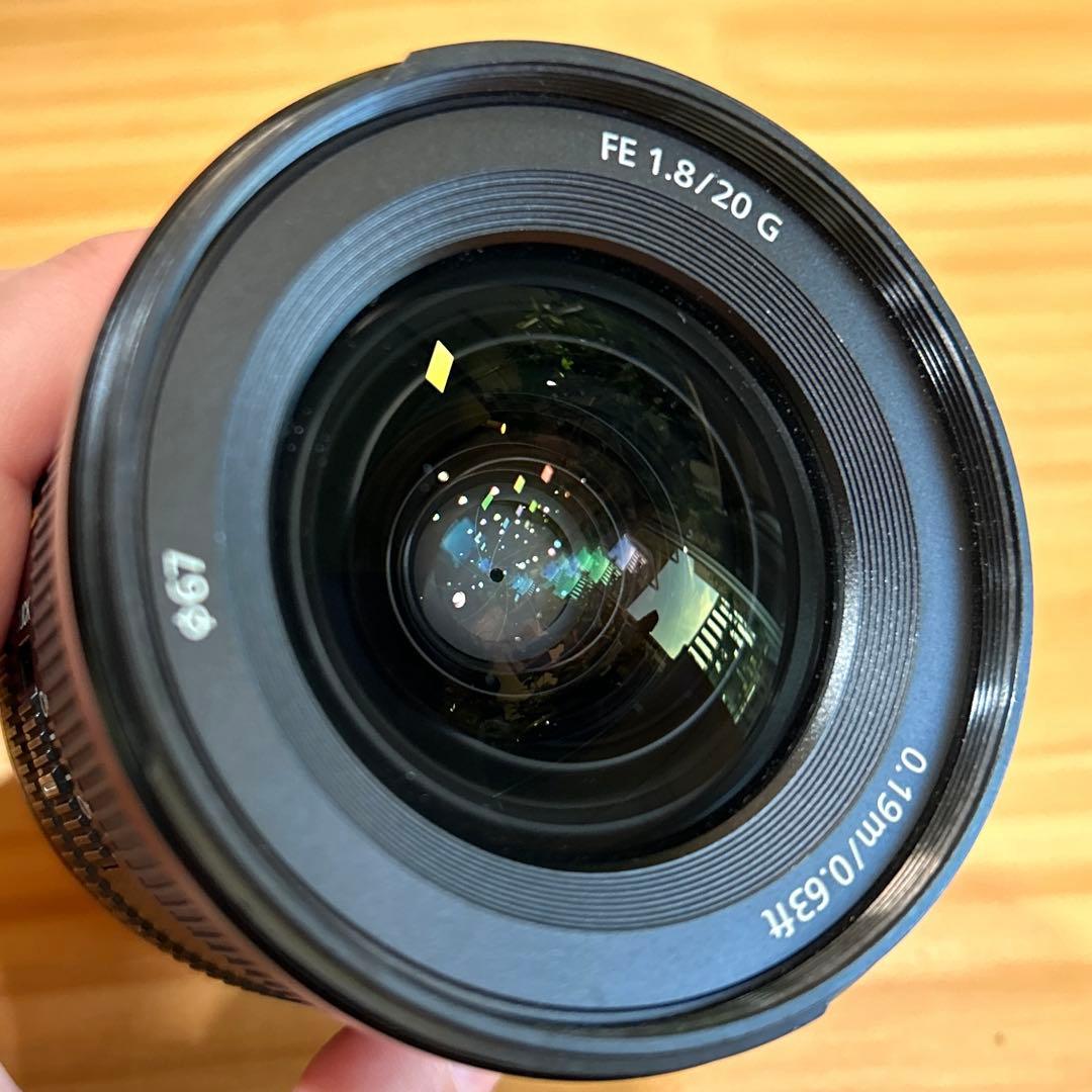ソニー　SONY FE 20mm F1.8 G SEL20F18G
