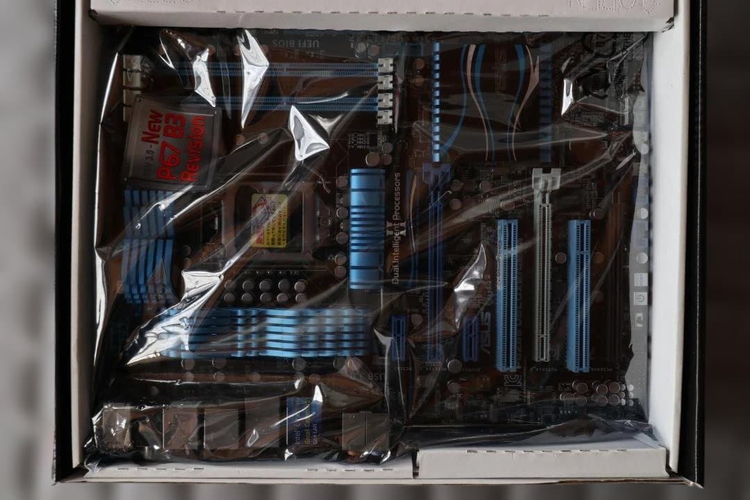 P8P67DELUXE+CPU+メモリ＋グラボ　４点セット