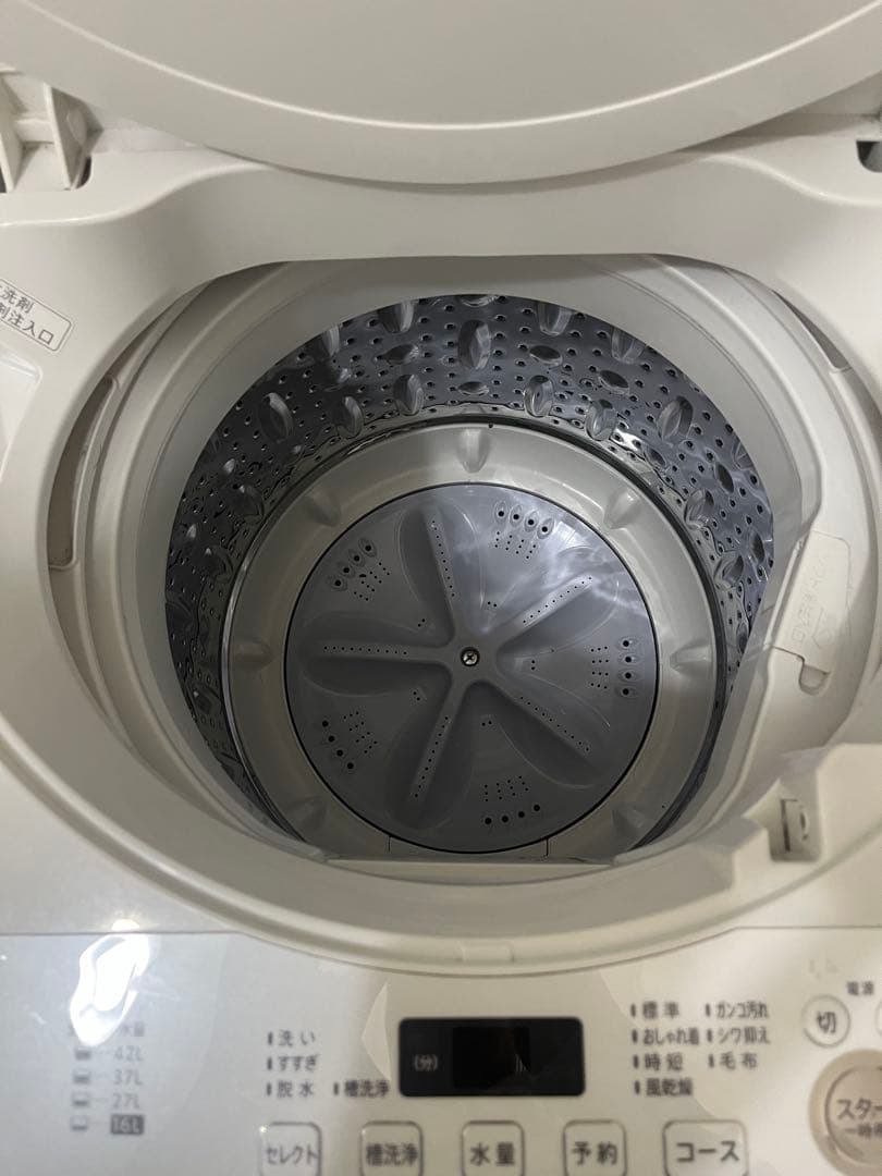 2021年製洗濯機　SHARP ES-GE4E 4.5Kg家庭用洗濯機　送料込み