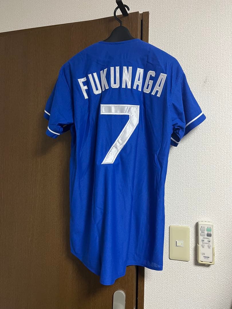 中日ドラゴンズ 2025年製ミズノ社製レプリカユニフォームビジター福永裕基S新品