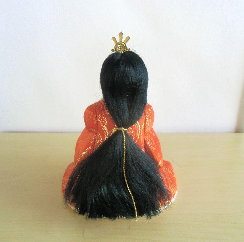 ひな人形　木目込人形　2段飾り　親王　三人官女