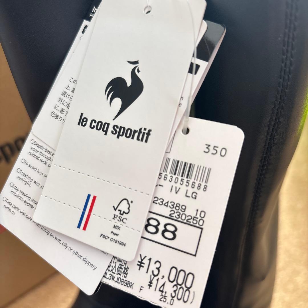 【新品未使用】ルコック ロング ブーツ le coq sportif ブラック