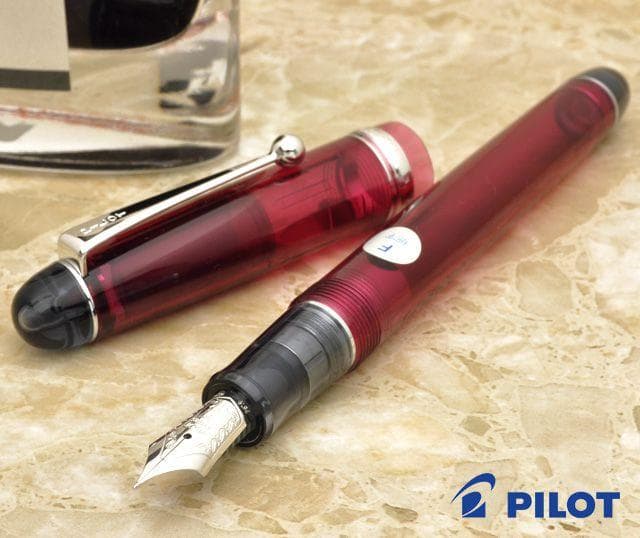 パイロット カスタム #74 透明ワインレッド