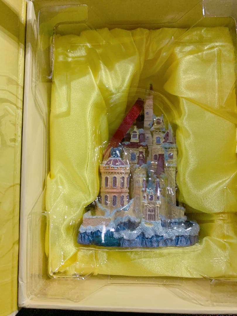 完売品　ディズニー　オーナメント　美女と野獣　城　キャッスル　ストア　ミッキー