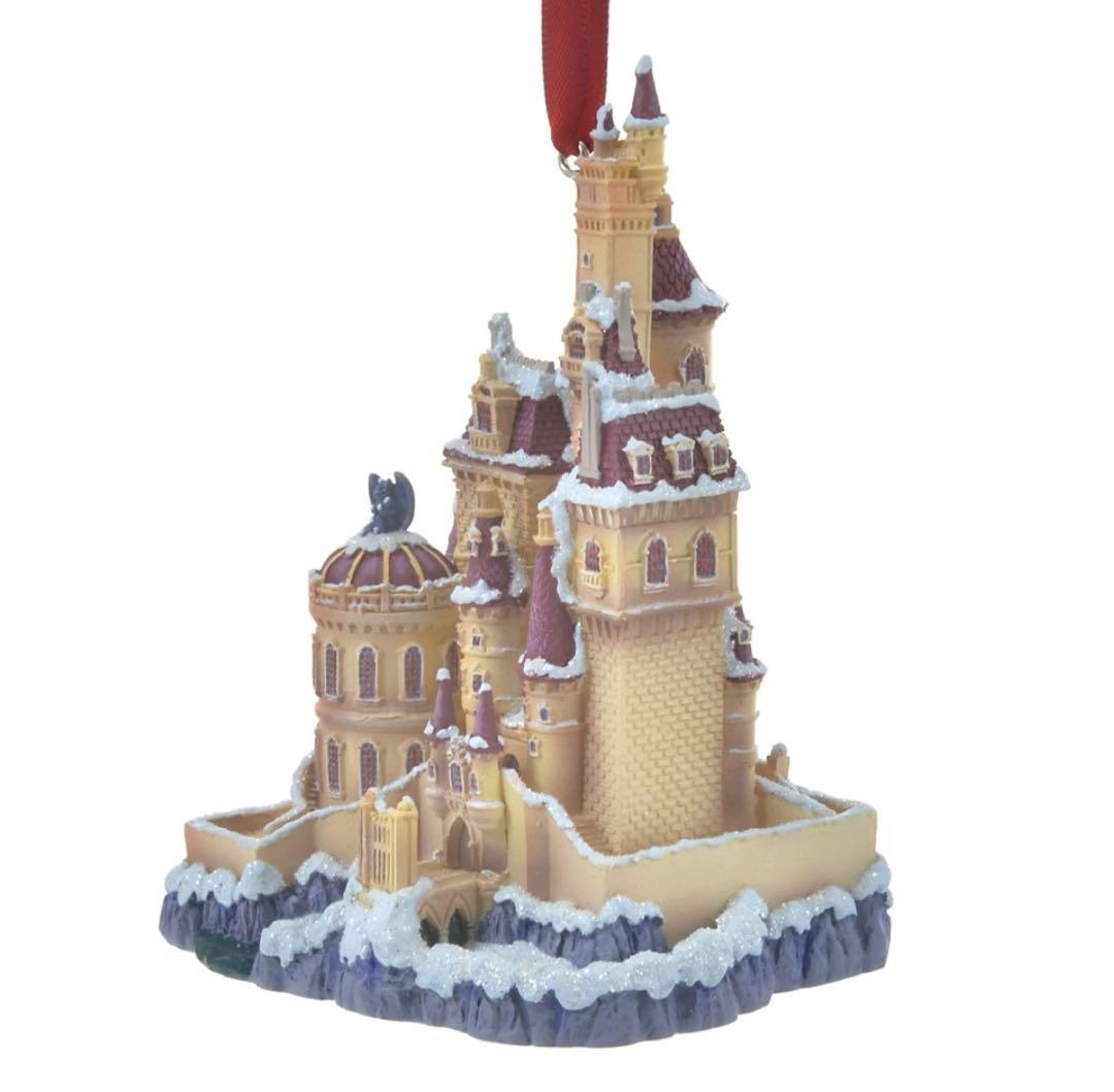 完売品　ディズニー　オーナメント　美女と野獣　城　キャッスル　ストア　ミッキー