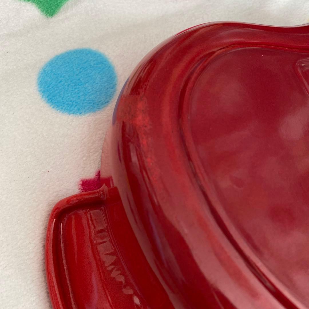 LE CREUSET ダムールディッシュ チェリーレッド