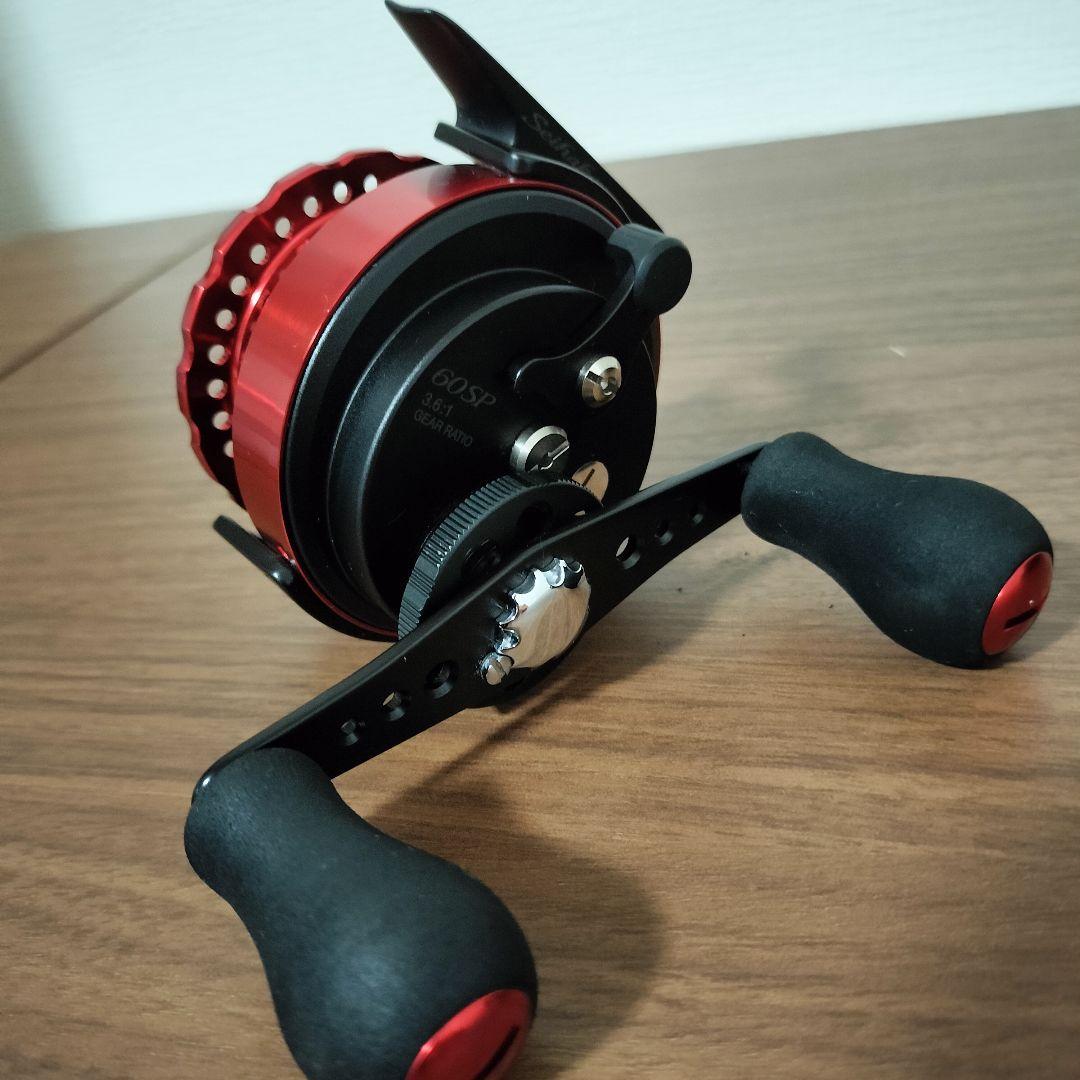 SHIMANOセイハコウ60sp リール(L) 収納ケース付き