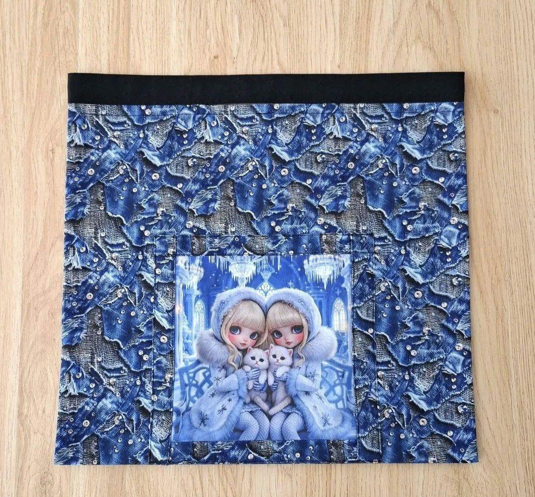 K☆K。。。★★様　 確認用　 【11月29日購入】エコバッグ　女の子パネル生地