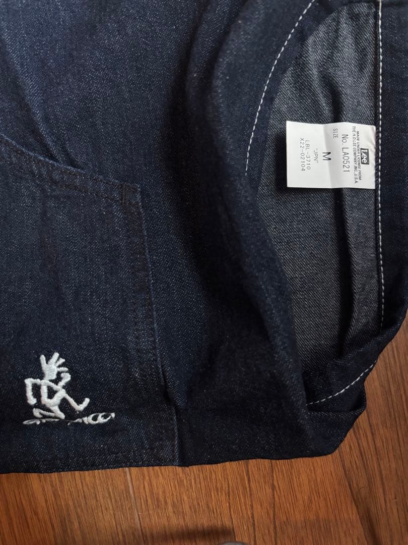 レア！Lee ×グラミチ　デニム エプロン