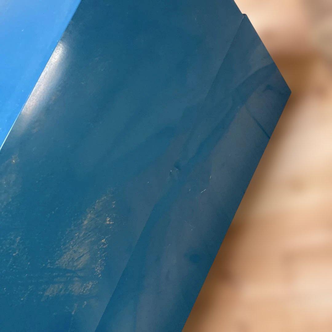 花柄収納チェスト 2段　洋服タンス収納　昭和レトロポップ　スチール製