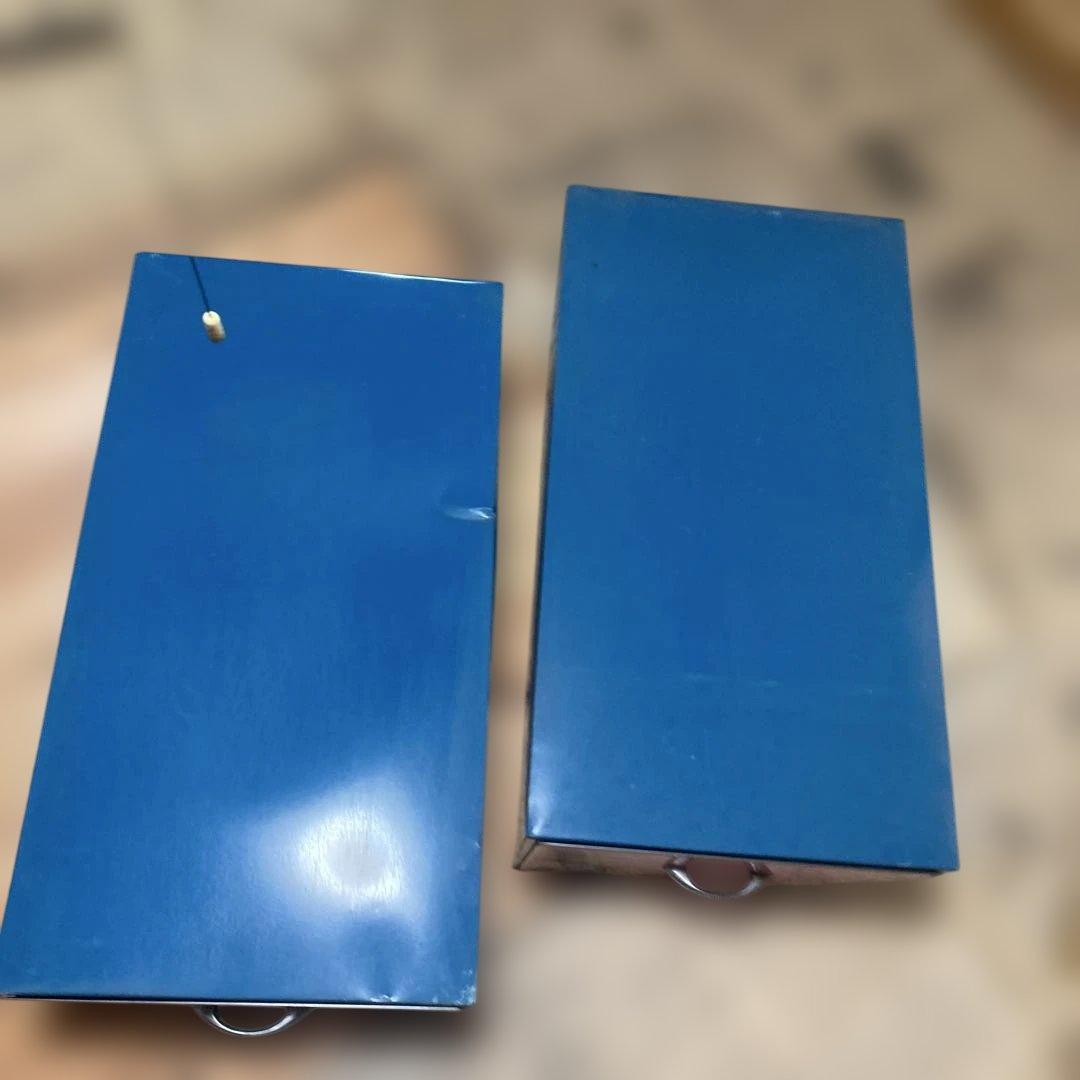 花柄収納チェスト 2段　洋服タンス収納　昭和レトロポップ　スチール製