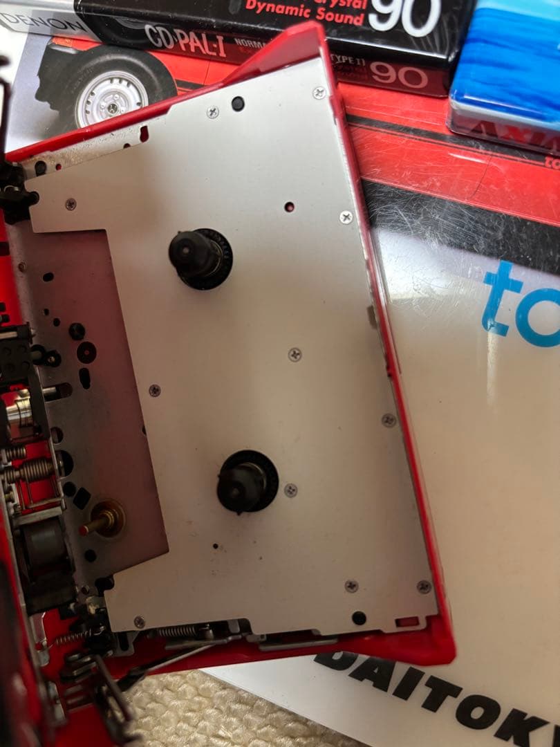 ナショナル　RQ-J2　WORLD WAY　通電確認　ウォークマン　ジャンク品