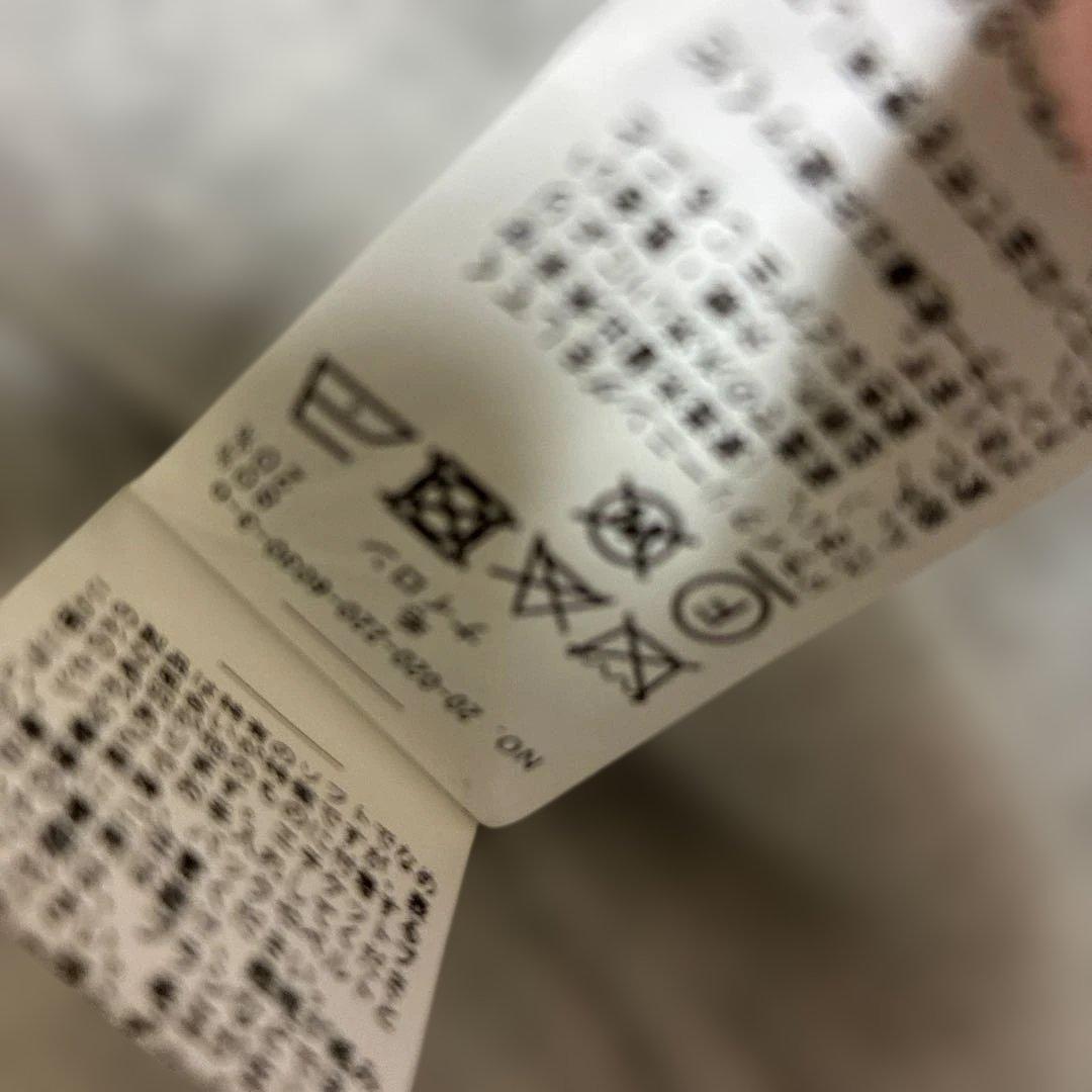 フレームワーク framework リバーショートコート　グレー ウールコート