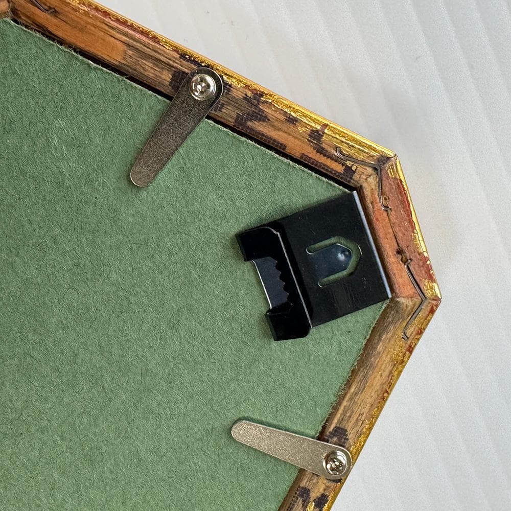 Atmosphere チェコ ヴィンテージ額縁　アンティーク ミニ額　ゴールド