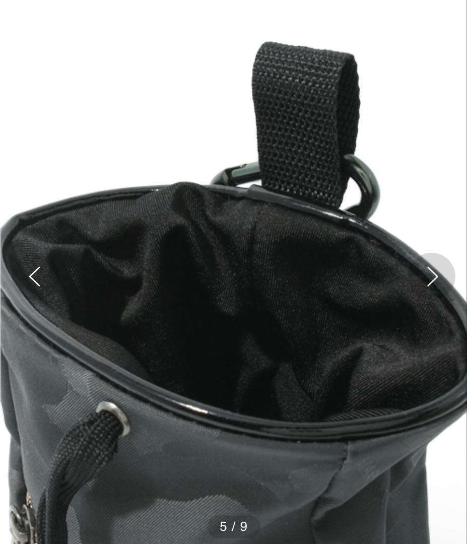 MARK&LONAマークアンドロナ ボールポーチ　小物入　ホワイトカモ