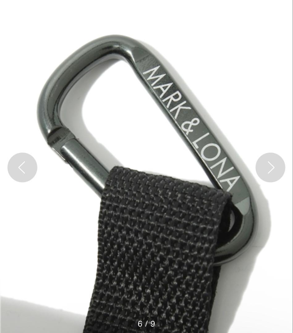 MARK&LONAマークアンドロナ ボールポーチ　小物入　ホワイトカモ