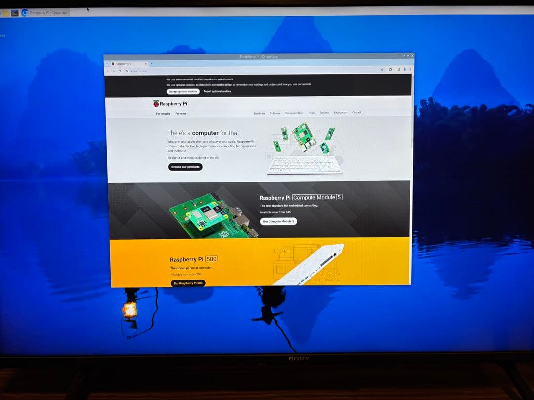 Raspberry Pi 5 8GBのセット