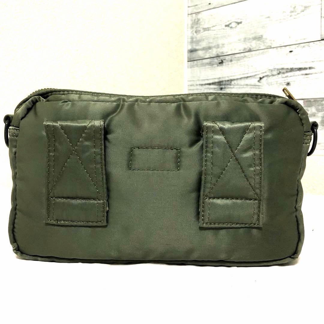 極美品✨ポーター タンカー ミニショルダーバッグ ウォレット セージ 吉田カバン