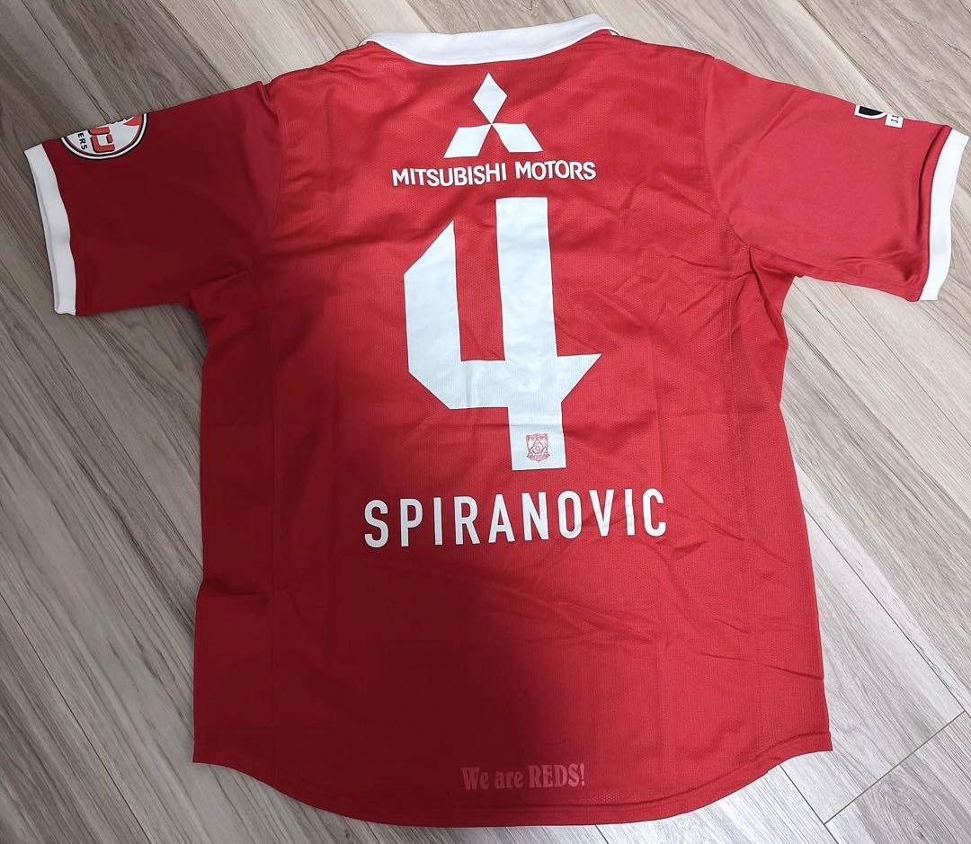 【直筆サイン】浦和レッズ2010スピラノビッチ背番号4ユニフォームNIKE 正規