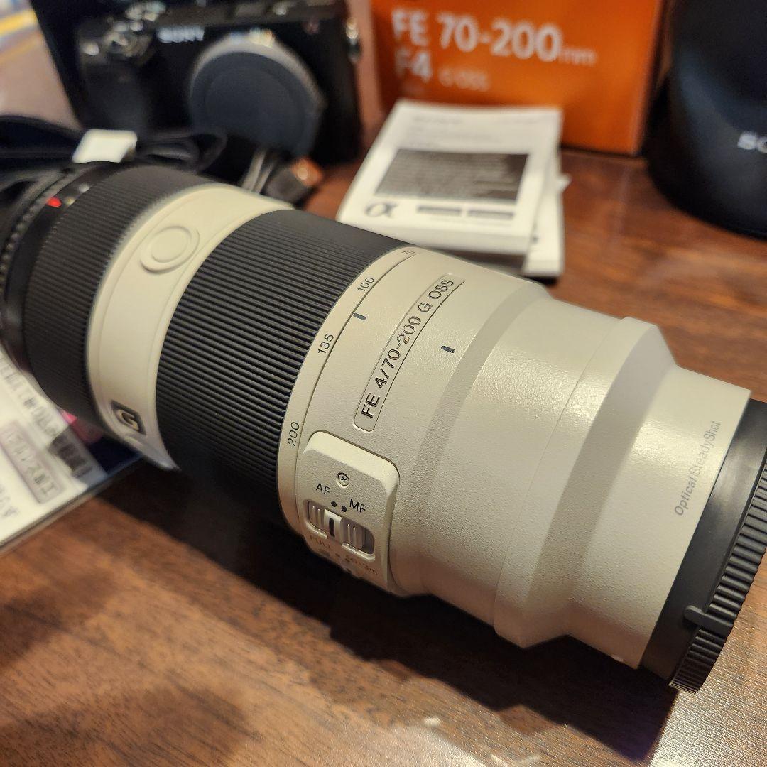 新品未使用　α6400　SONY FE 70-200mm F4 G OSS
