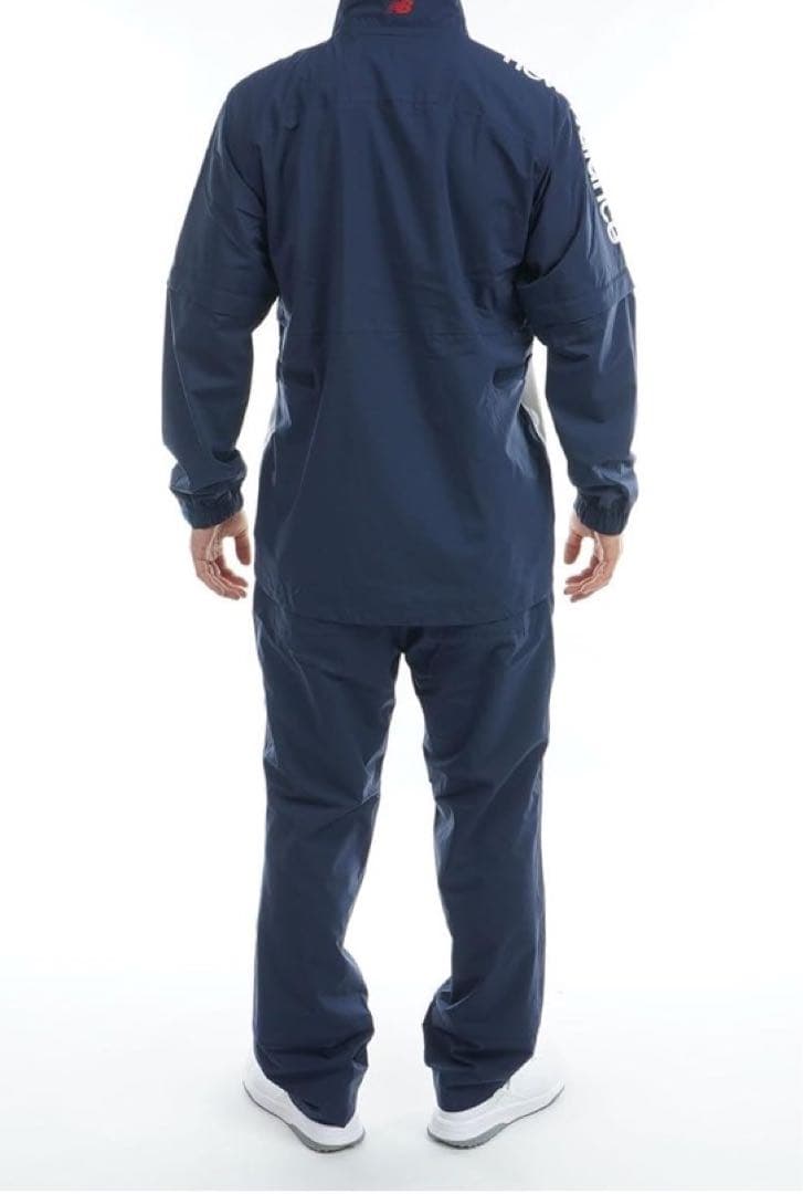 新品正規品ニューバランスゴルフ/6】レインウェア上下セットアップ撥水透湿