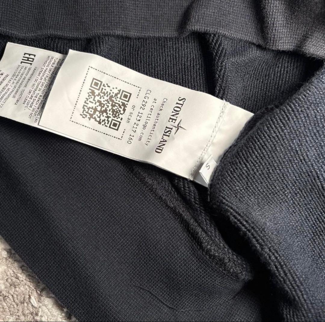 STONE  ネイビー スウェット