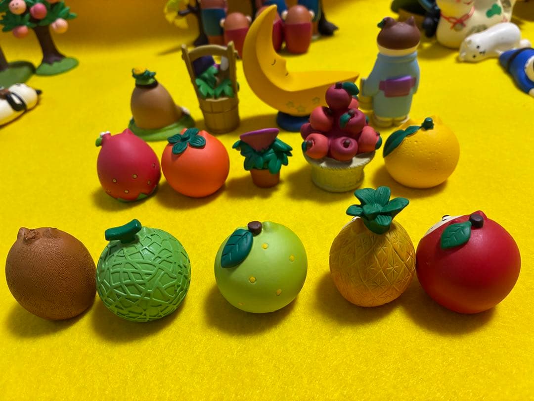 コンコンブル　三猿　ポジティブ三猿　イチョウ　もみじ　朝顔　その他