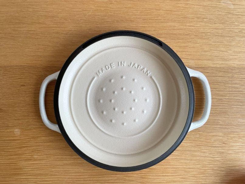 バーミキュラ　ライスポット　ミニ　3合炊き　(ホワイト)