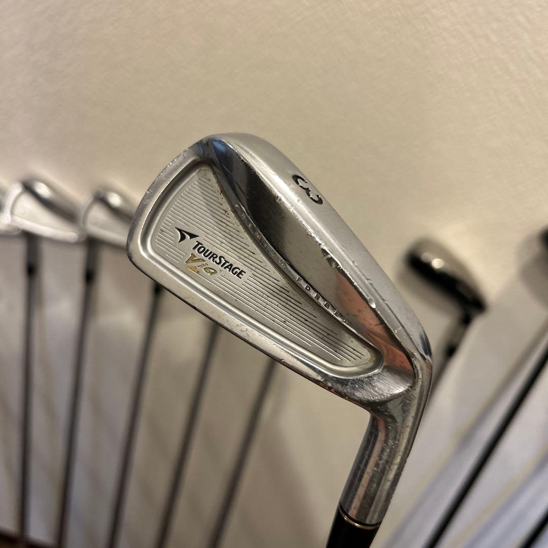 初心者お試しセット　ツアステージ他　メンズS 15本　ゴルフセット