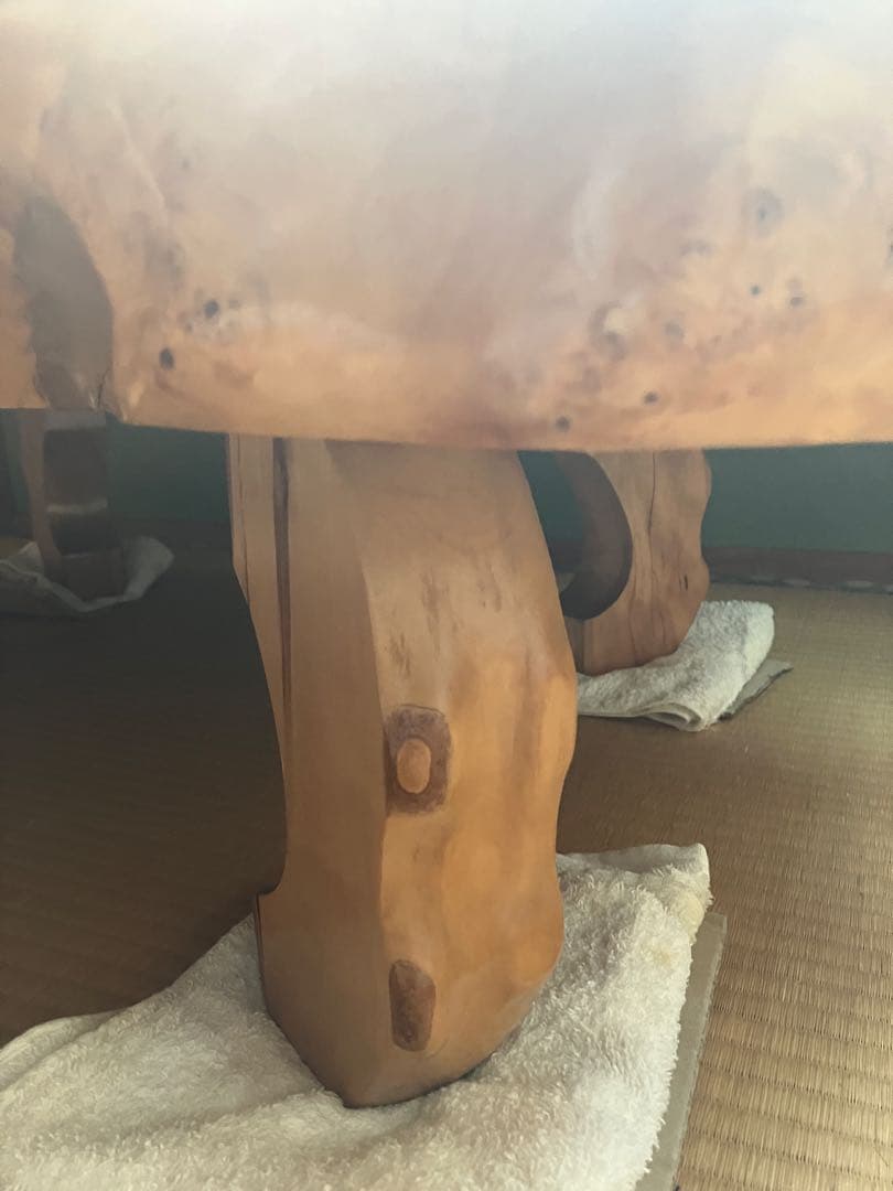 自然木の座卓 100cm