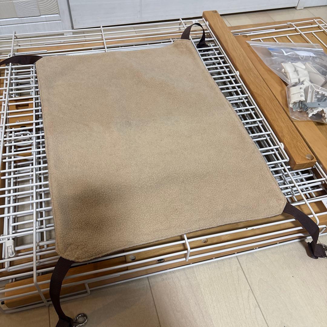 リッチェル 木製お掃除簡単キャットサークル S ライトブラウン