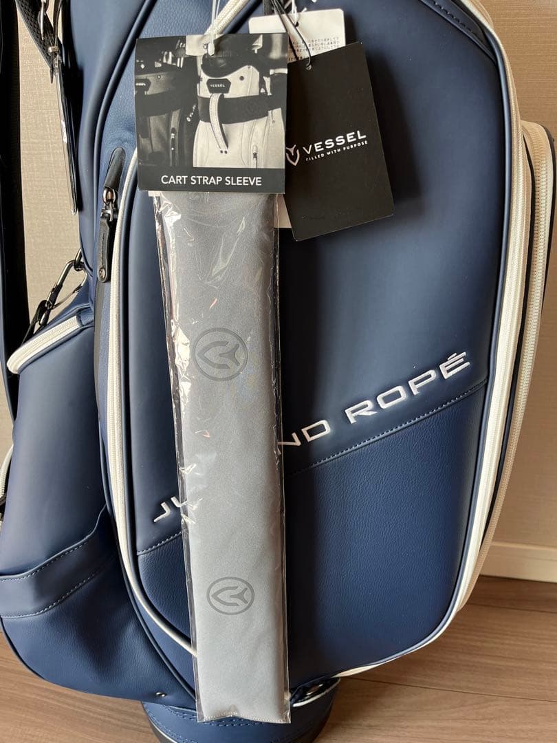Jun & Ropé 【VESSELコラボ】【蛭田プロ使用モデル】キャディバック