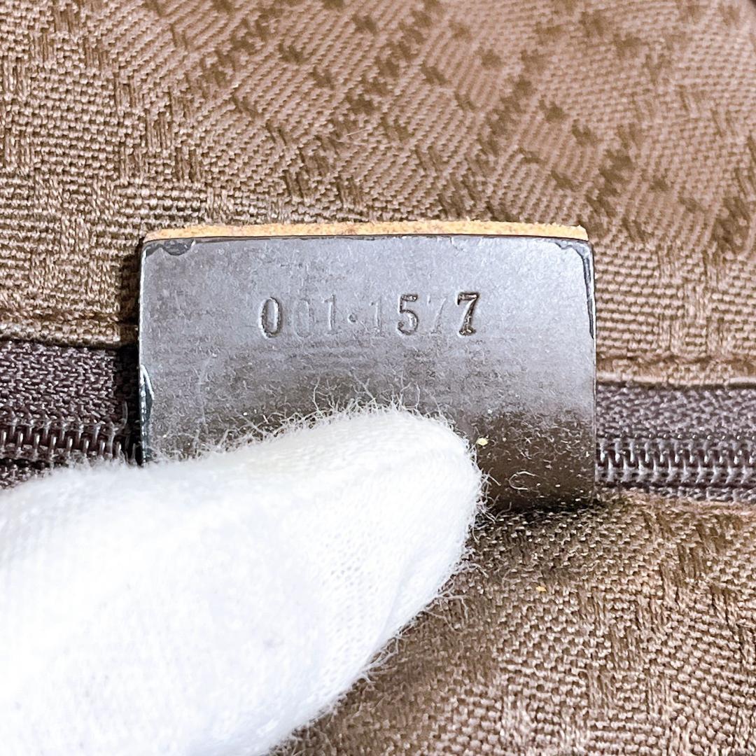 グッチ 　オールドグッチ　ハンドバッグ バンブー ショルダー ブラウン 2way