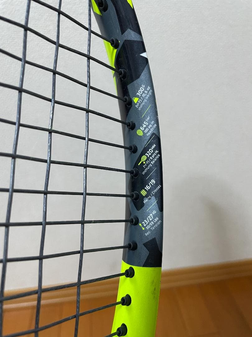 Babolat Pure Aero + バボラ ピュアアエロプラス グリップ2