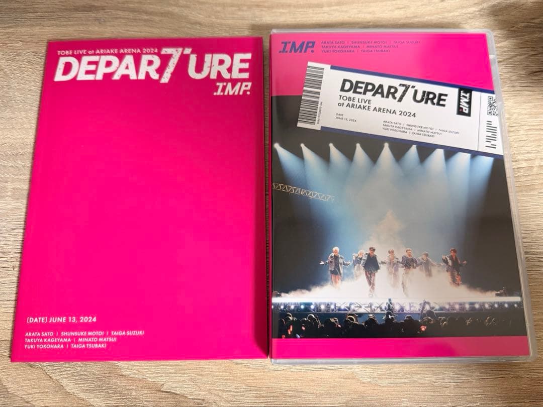 IMP. TOBE LIVE DEPARTURE 初回生産限定盤 Blu-ray