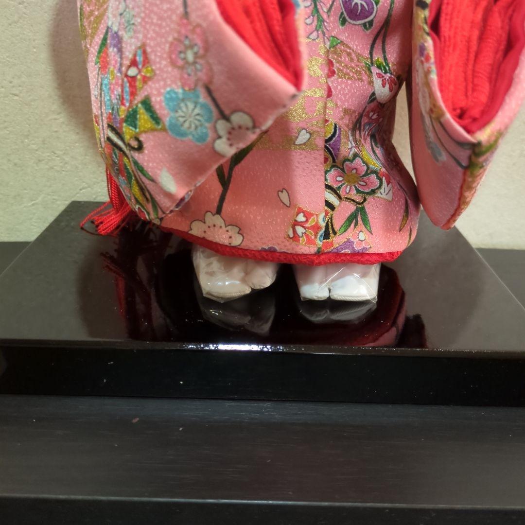 ●プレゼントい〜っぱい‼●新品未使用　味岡映水作　市松人形12号女の子正絹京友禅