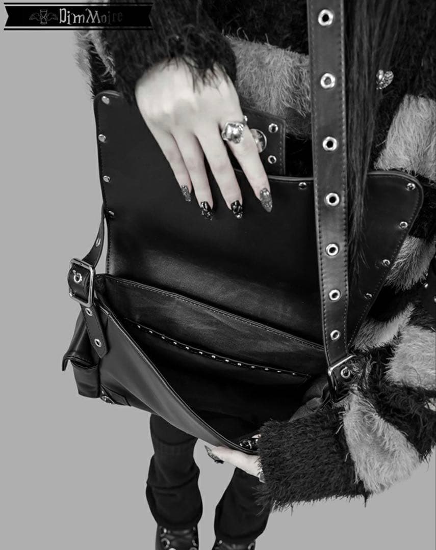 DimMoire【ディムモアール】ミッドナイトドロップバッグ/Black