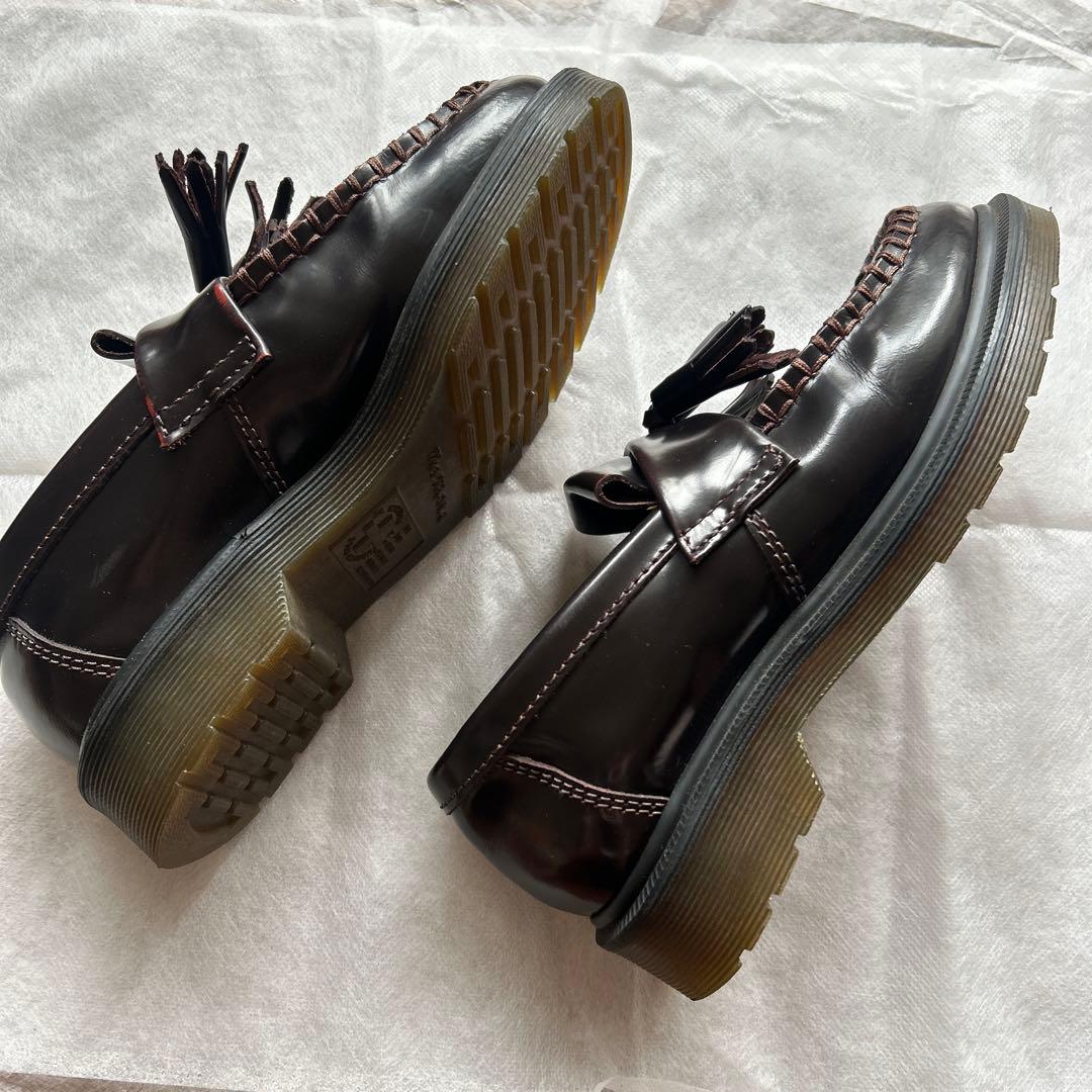 千*ン様 Dr Martens こげ茶色　タッセル付きローファー
