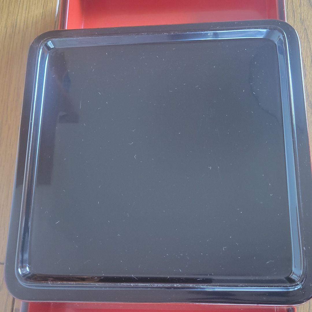 値下げ！【輪島塗　四段重】流れ松沈金\" 未使用/長期保管品