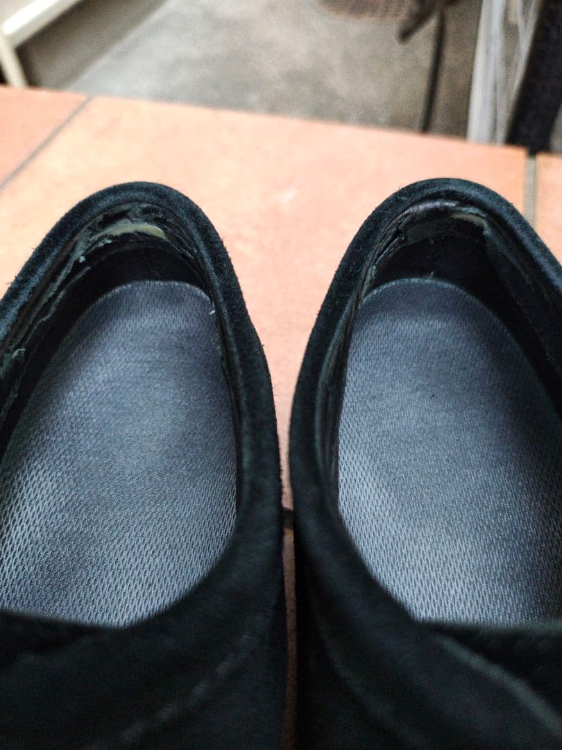 goretex クラーク ブラックスエード