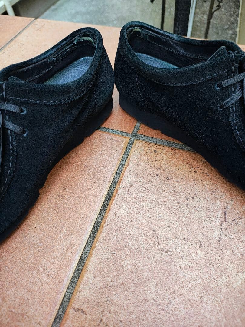 goretex クラーク ブラックスエード