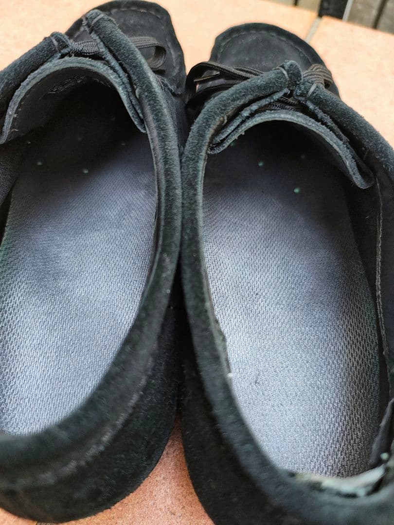 goretex クラーク ブラックスエード