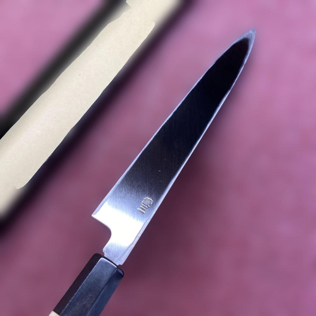 銀三　柳刃包丁　240㎜ 8寸鞘付き