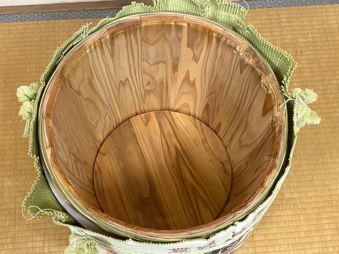 酒樽　空の樽　二斗樽