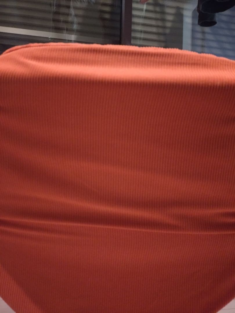 IKEA ディヴリンゲ オレンジ コーデュロイ 1人掛けソファ