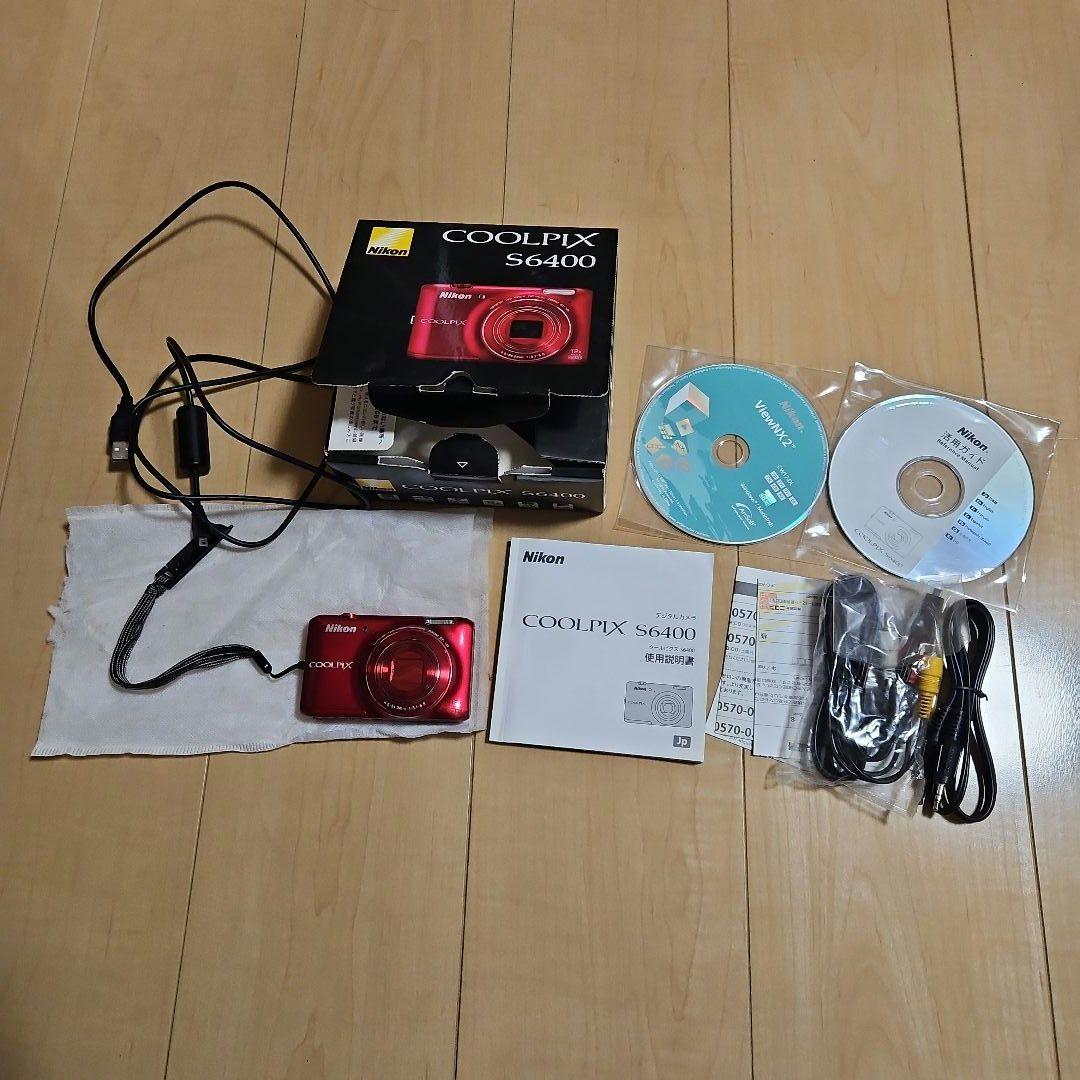 Nikon COOLPIX S6400 レッド