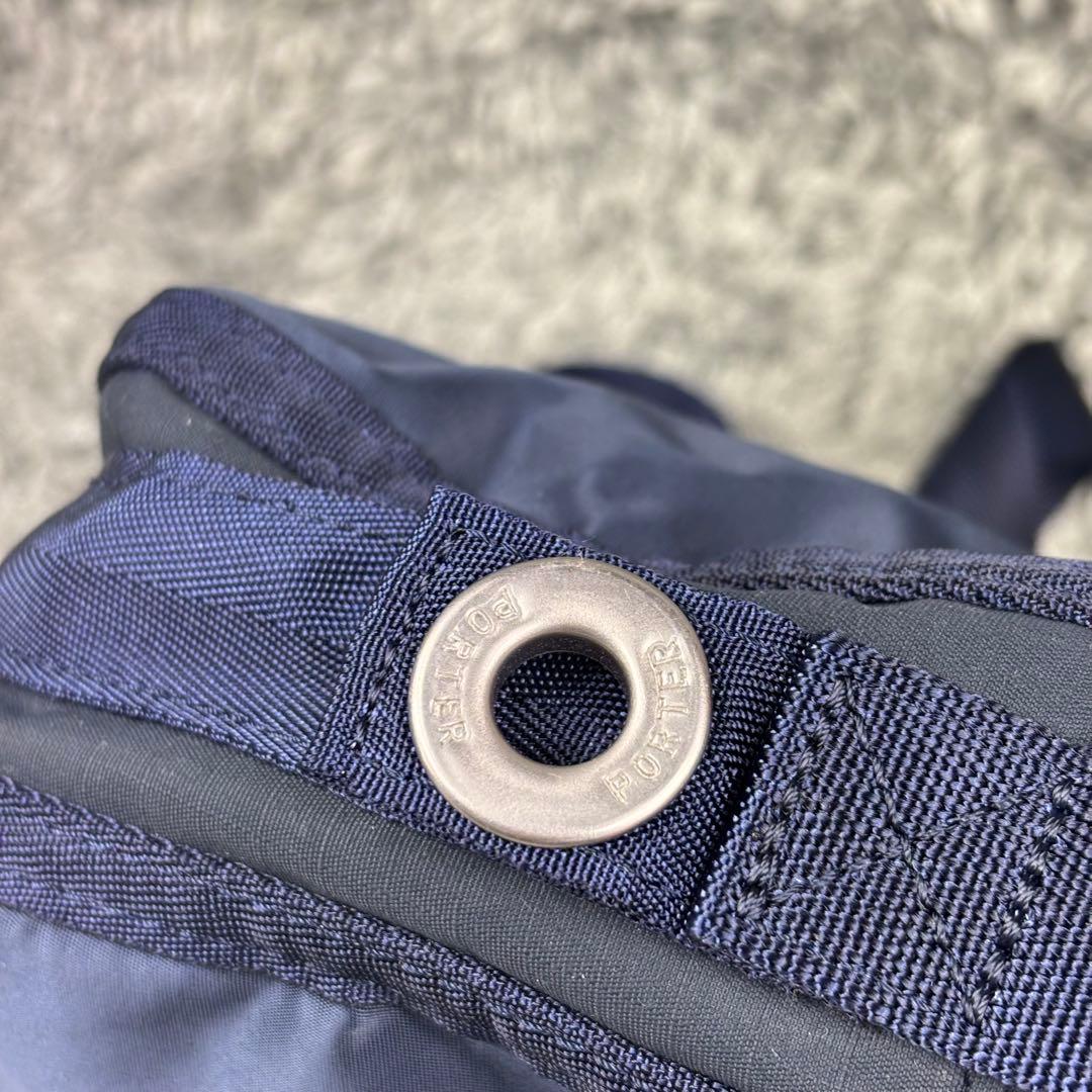 【未使用級】ポーター　吉田カバン　フレーム ショルダーバッグ　ネイビー